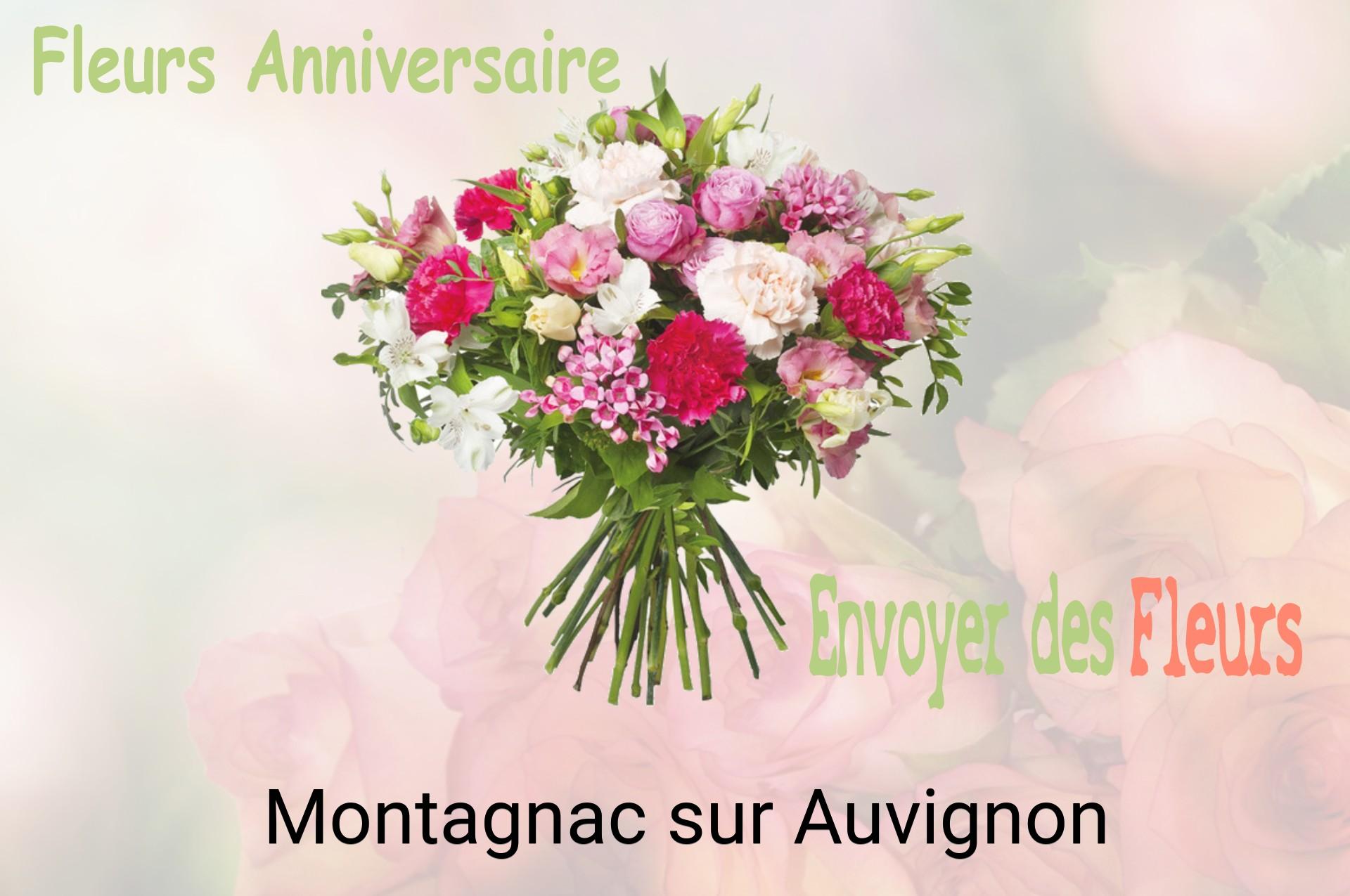 Bouquet de fleurs d’anniversaire livré à Montagnac-sur-Auvignon